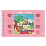 Livro Comfy and Cozy Pink para Colorir Ciranda Cultural