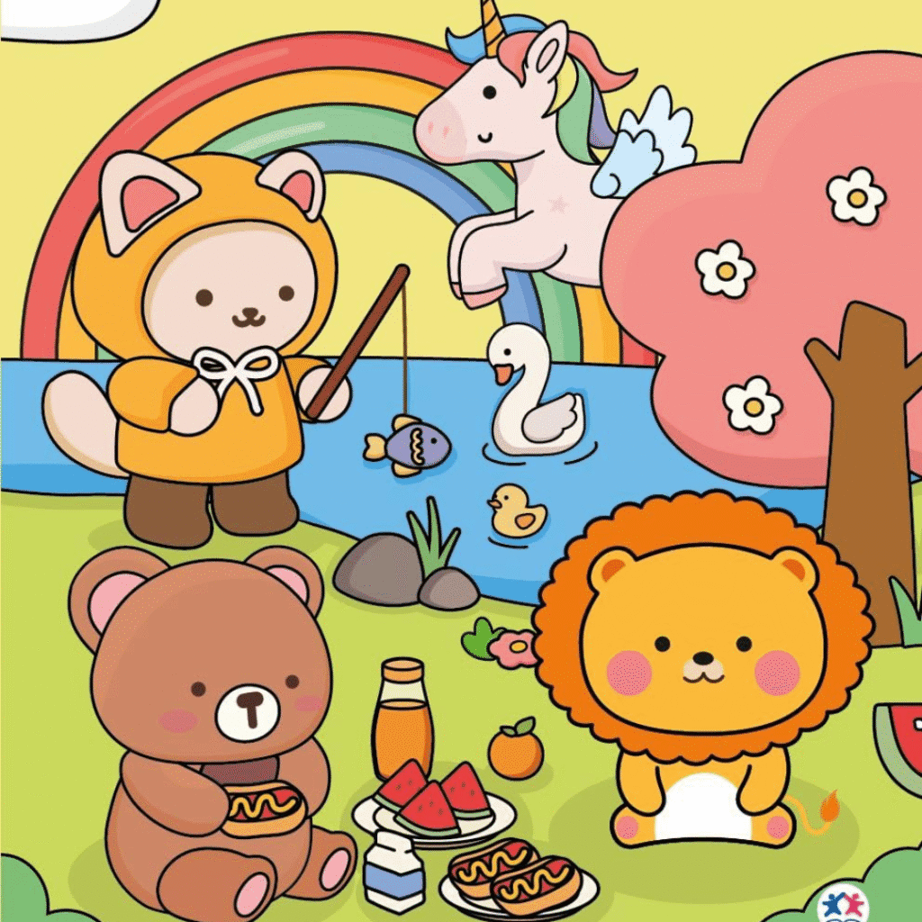 Cozy Animals: Livrinho de Colorir – Ciranda Cultural | Bobbie Goods