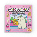 Livro de Colorir: Cute & Comfy Capivaras and Friends | Bobbies Good