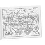 Livro de Colorir Oficial Bobbie Goods Dia para a Noite (Day to night)