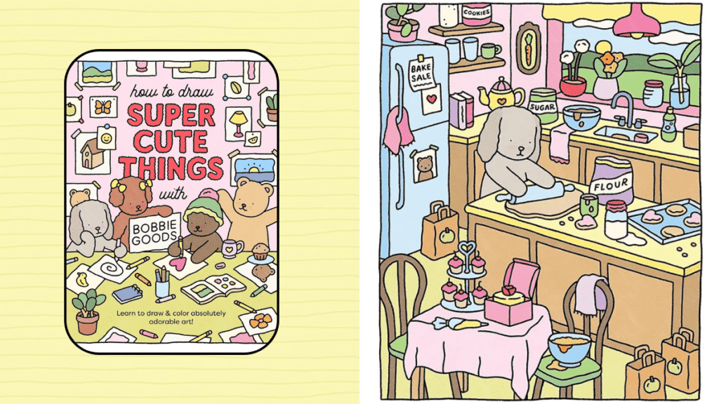 bobbie goods: febre no tiktok e instagram, livro de colorir e desenhos na cultura brasileira