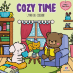 cozy time para colorir livro de colorir ciranda cultural
