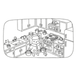 uszon bobbie goods ovelhinha cozinha bagunça pdf grátis colorir!