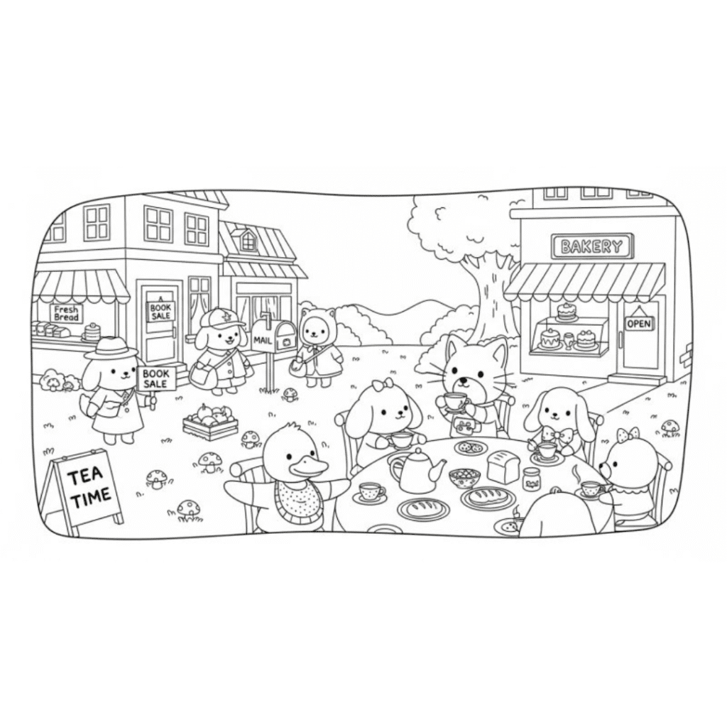 bobbie goods vila tea time bakery pdf grátis colorir br!