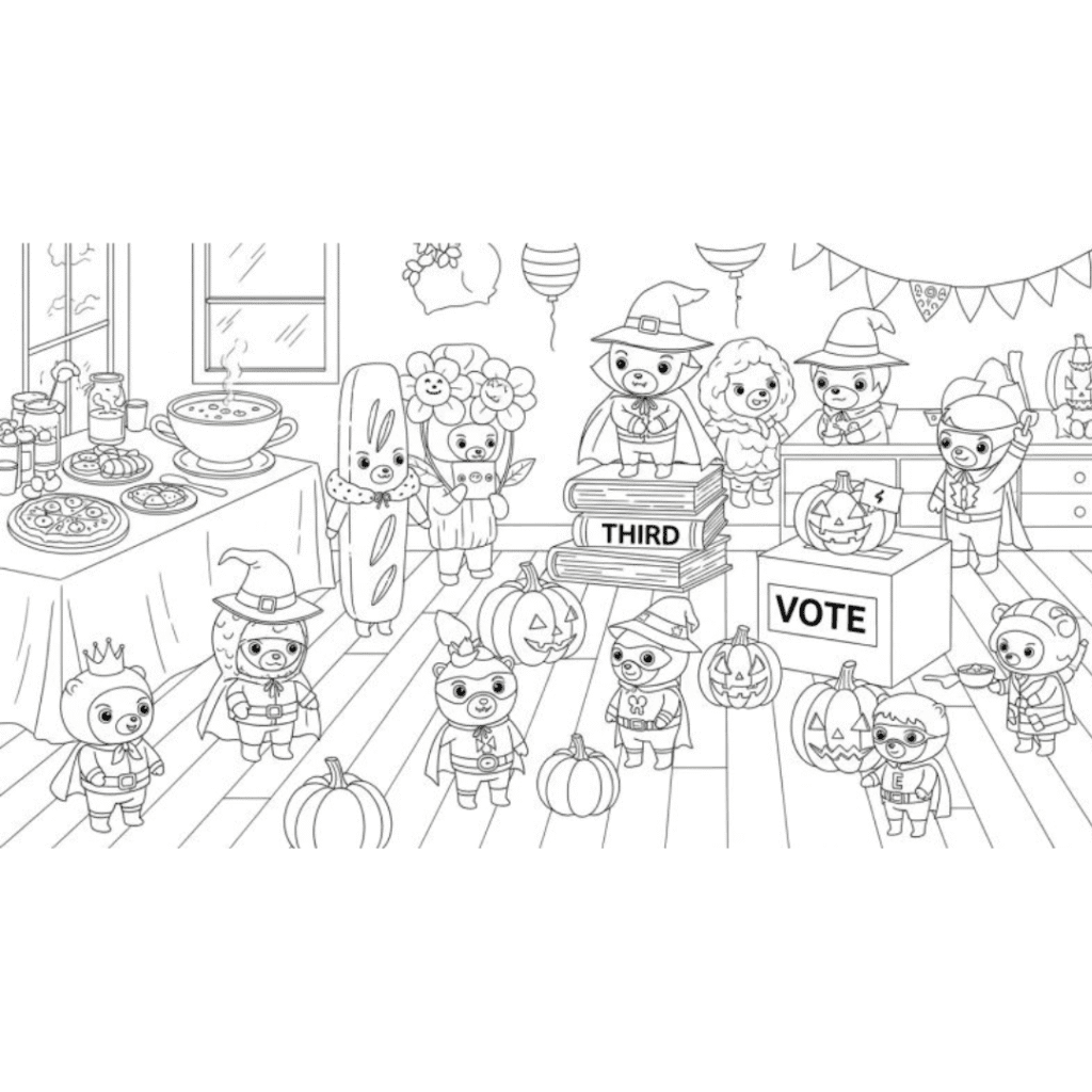 bobbie goods halloween festa voto pdf grátis colorir br!