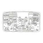 bobbie goods vila kawaii bakery tea pdf grátis colorir br!