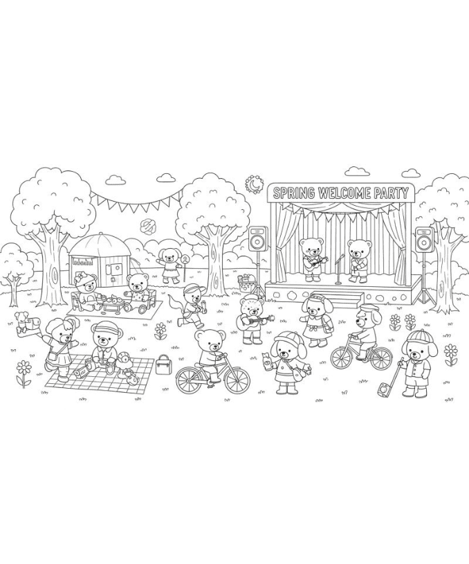 Bobbie Goods Para Imprimir Festa da Primavera PDF Grátis – Todos Personagens | Download Uszon