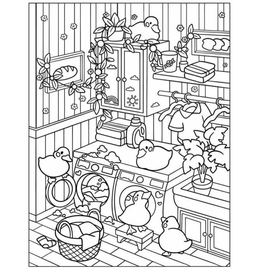 bobbie goods para imprimir grÁtis: patinhos lavanderia bagunçada com máquina girando e bolhas pdf!