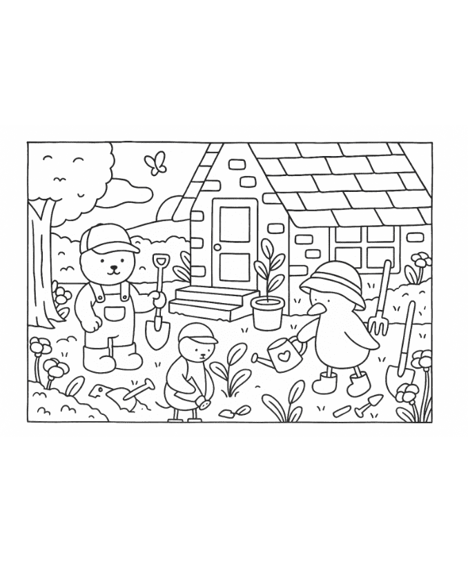 Bobbie Goods Para Imprimir Grátis – Fazendinha Ursinhos Patinho Jardim PDF | Desenho Uszon