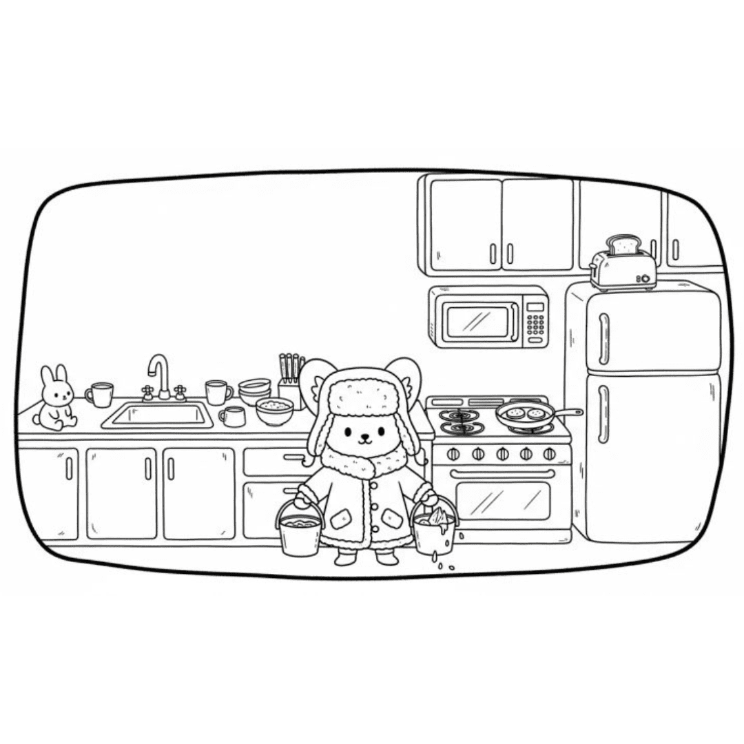 bobbie goods ursinho pescador cozinha para imprimir pdf grátis colorir! bobbie goods ursinho pescador cozinha para imprimir pdf grátis colorir!