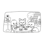 bobbie goods tea time gatinho patinho pdf grátis colorir br!