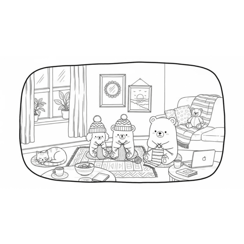 bobbie goods ursos tricô hygge pdf grátis colorir br!