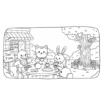 bobbie goods tea time patinho gato pdf grátis colorir br!