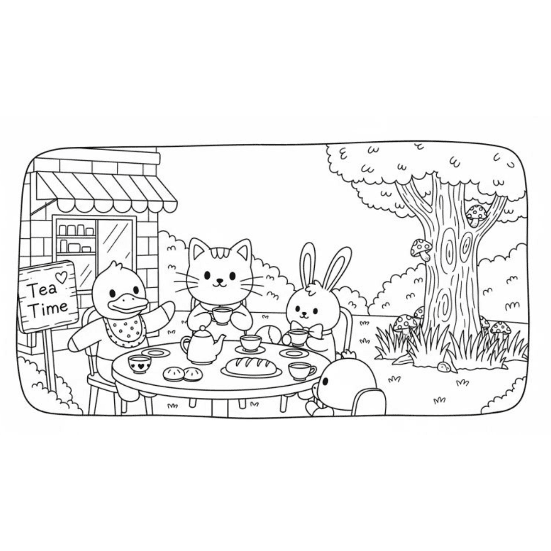 bobbie goods tea time patinho gato pdf grátis colorir br! bobbie goods tea time patinho gato pdf grátis colorir br!