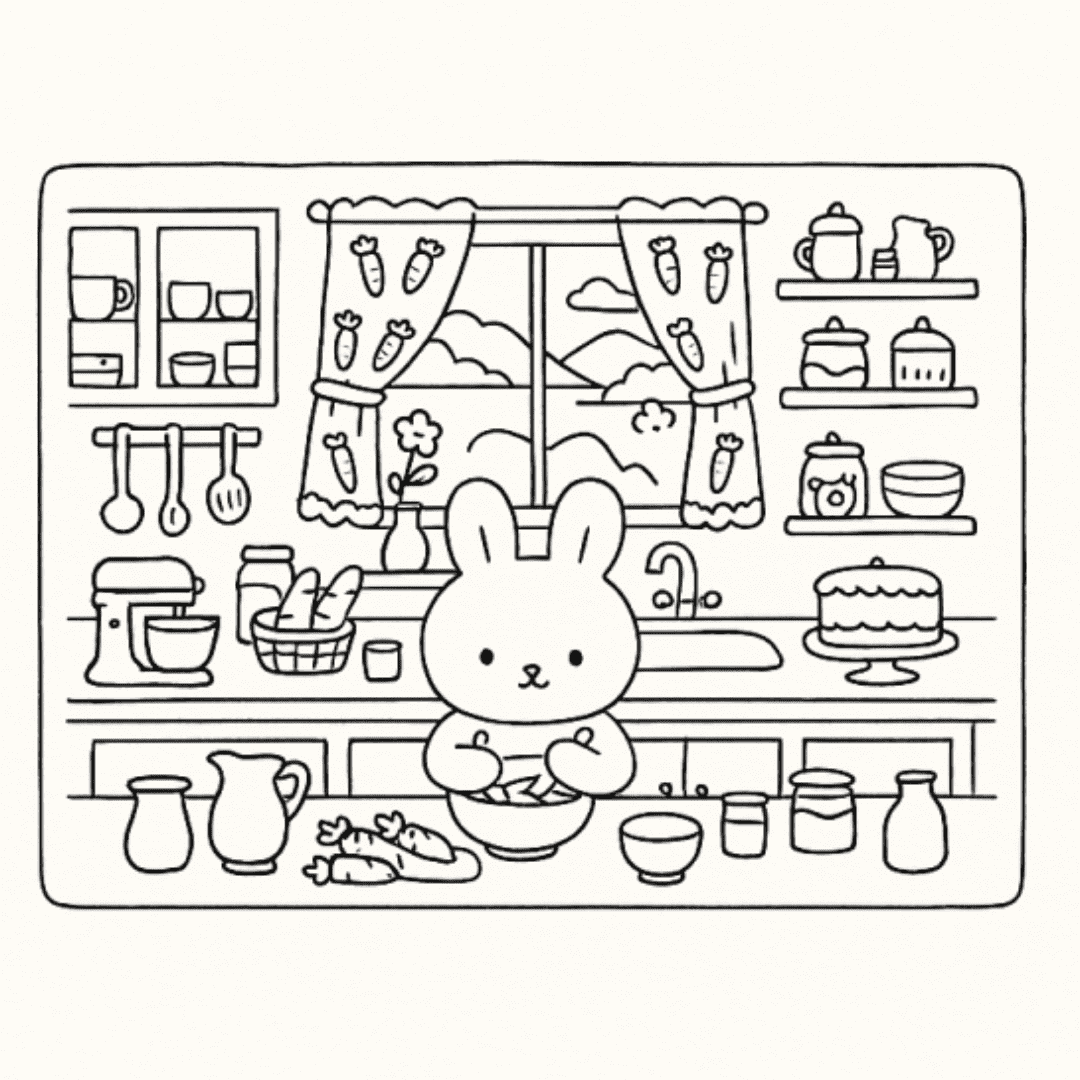 bobbie goods para imprimir cozinha coelhinho pdf grátis br!