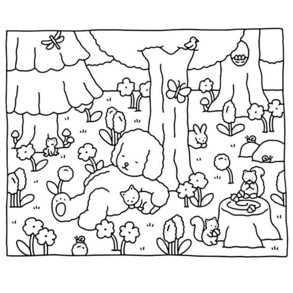 bobbie goods para imprimir grÁtis: jardim secreto 28 mini bichinhos + poodle gigante + piquenique pdf!