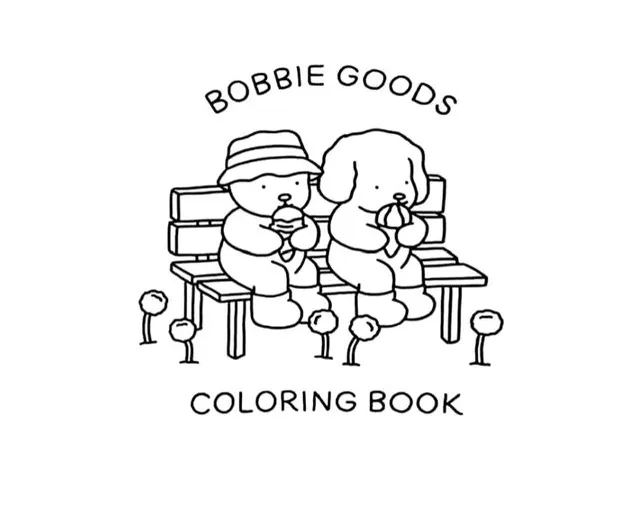 bobbie goods para imprimir grÁtis: livro completo 174 páginas pdf original coloring book com ursinhos no banco!