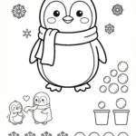 Pinguim com Cachecol