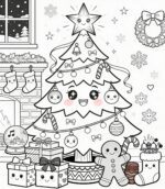 arvore de natal desenho