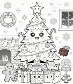 arvore de natal desenho