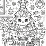 arvore de natal desenho