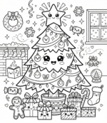 arvore de natal desenho