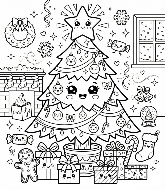 arvore de natal desenho