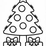 arvore de natal desenho facil