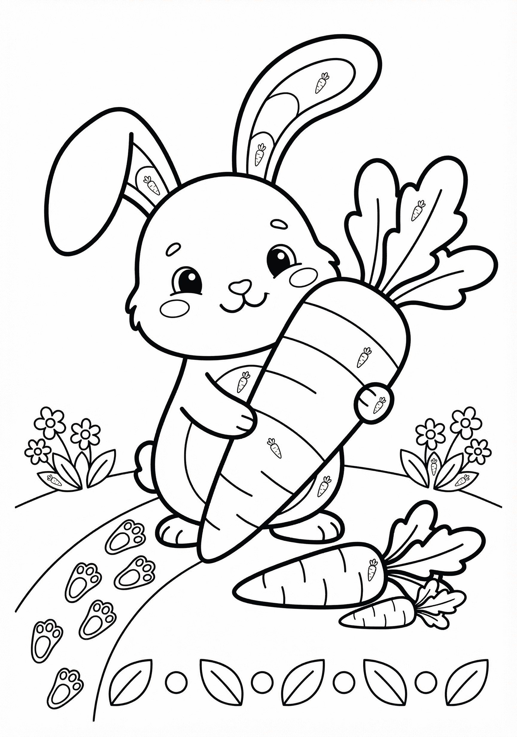 Coelhinho com Cenoura Coelhinho com Cenoura