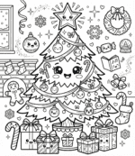 arvore de natal desenho