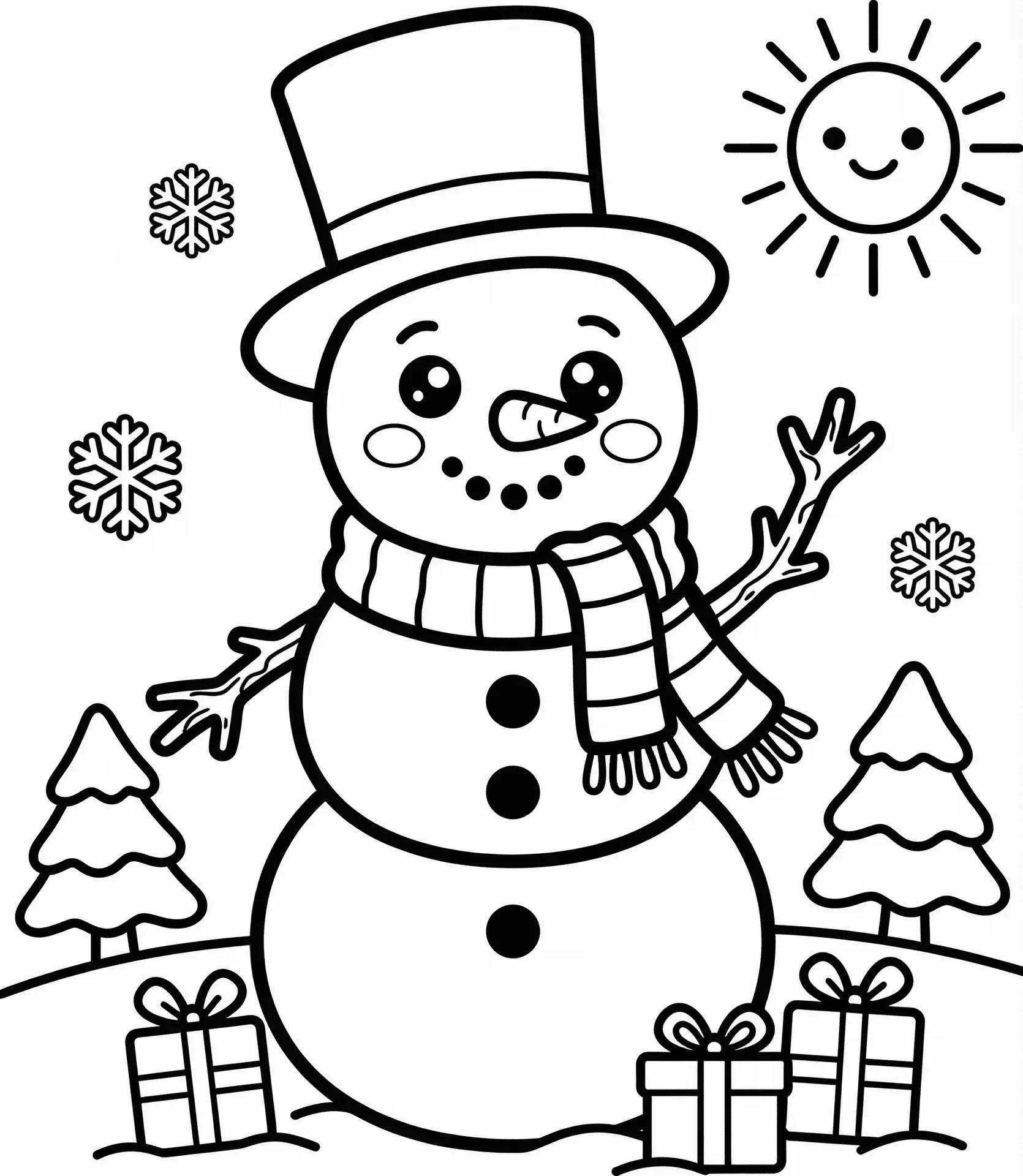 boneco de neve para colorir boneco de neve para colorir