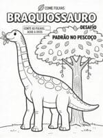 Braquiossauro Comendo