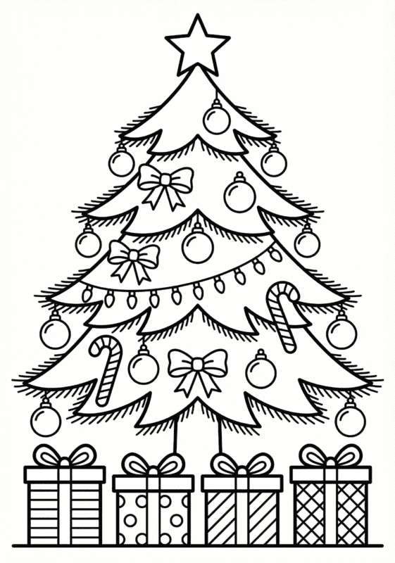 arvore de natal desenho png